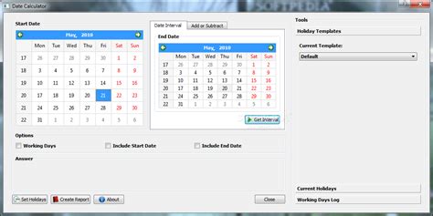Date Calculator.